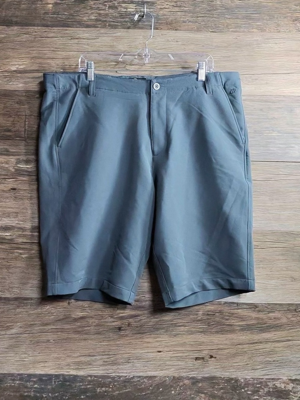 ZYIA Men's Slate Gray Athletic Shorts